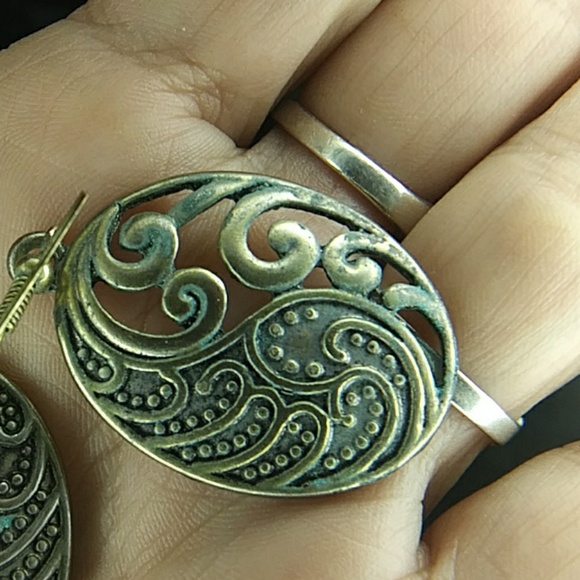 Filigree Drop Earrings - Picture 6 of 6